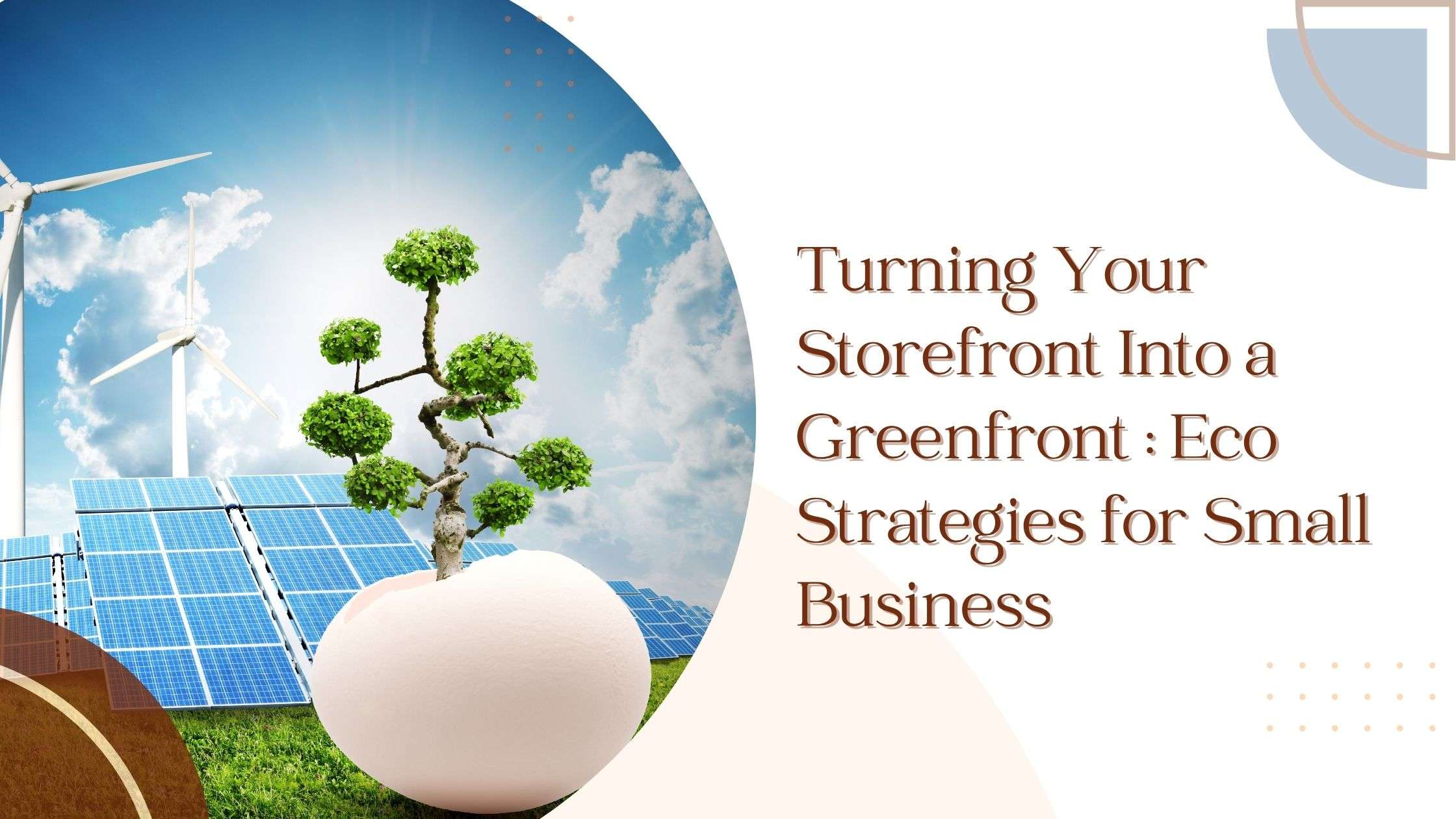 Eco Strategies for Small Businesses: Tips for a Greener Future